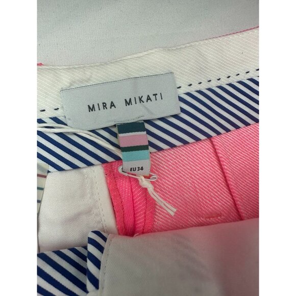 Mira Mikati High-Waisted Straight-Leg Trousers Womens Size 34EU-XS $1027 - Picture 5 of 12